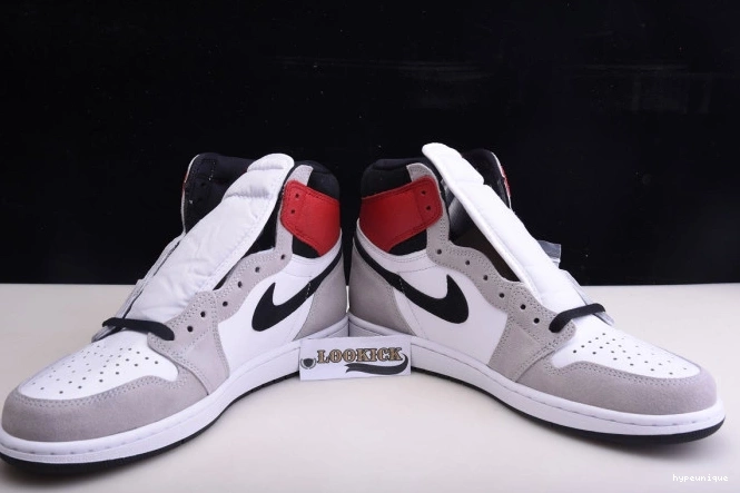 HYPE Grey High Air Light Smoke 1 555088-126 Jordan OG 0820